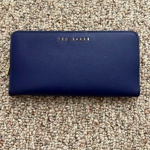 Blue Ted Baker Wallet
